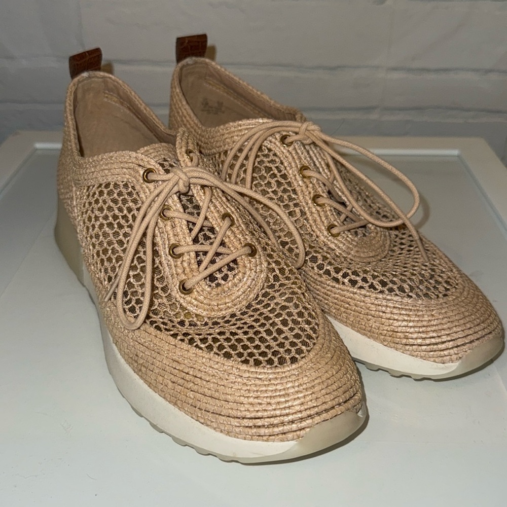 Sam Edelman Delma Raffia Sneaker